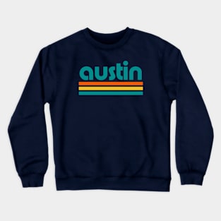 Retro Austin Stripes Crewneck Sweatshirt